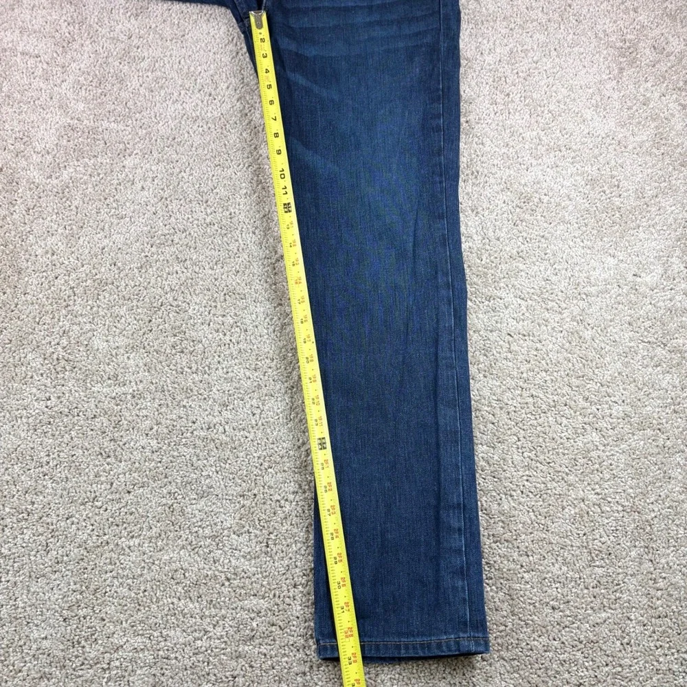 Levi's 511 Slim Fit Jeans Mens 36x34 Dark Wash‎ Denim Stretch Blue Pants